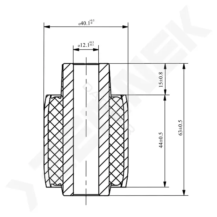 Сайлентблок рычага ZENNEK DSB0059