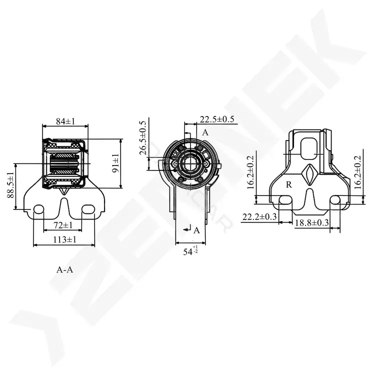 Сайлентблок рычага ZENNEK DSB0062