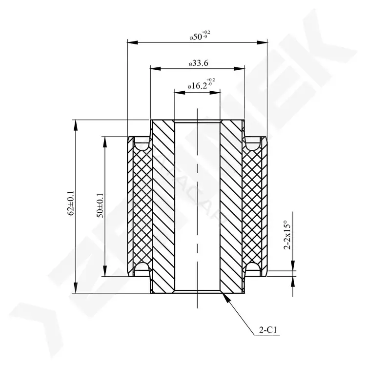 Сайлентблок рычага ZENNEK DSB0091