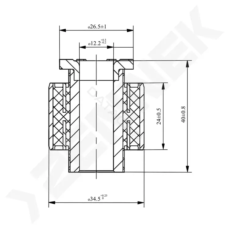 Сайлентблок рычага ZENNEK DSB0096