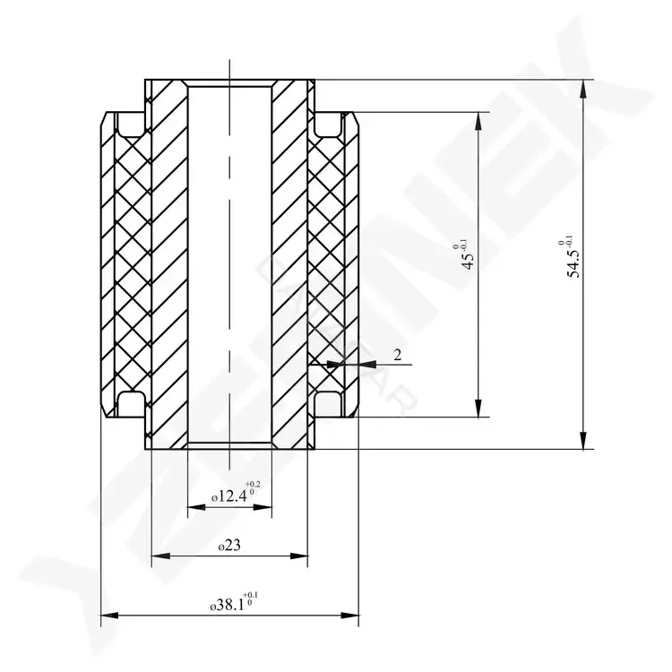 Сайлентблок рычага ZENNEK DSB0100