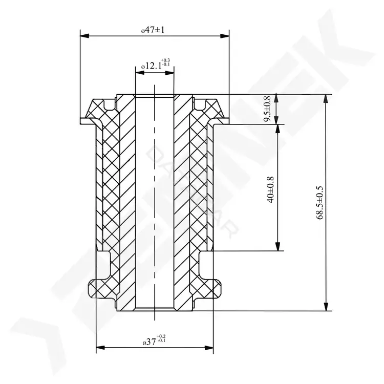 Сайлентблок рычага ZENNEK DSB0105