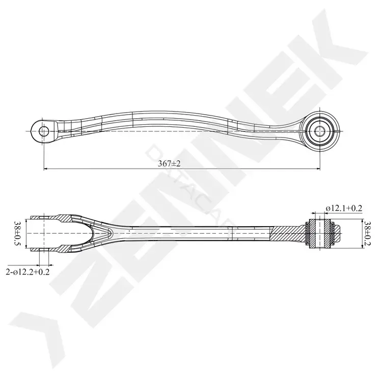 Рычаги ZENNEK DCA0245