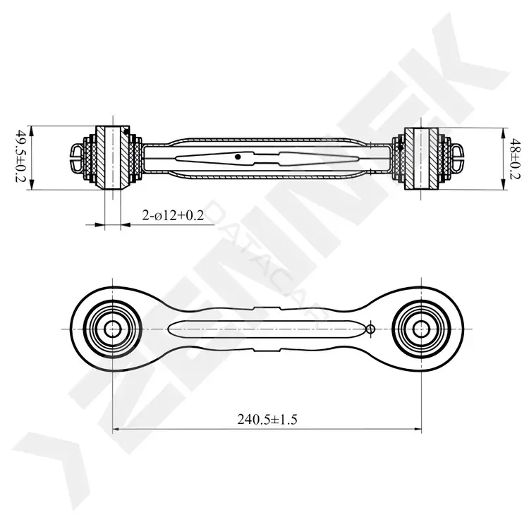 Рычаги ZENNEK DCA0248