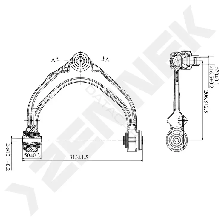 Рычаги ZENNEK DCA0259