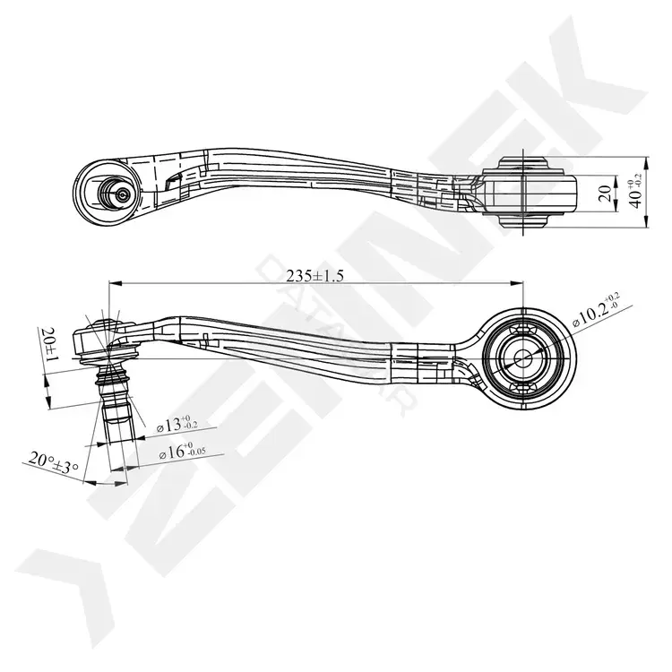 Рычаги ZENNEK DCA0266