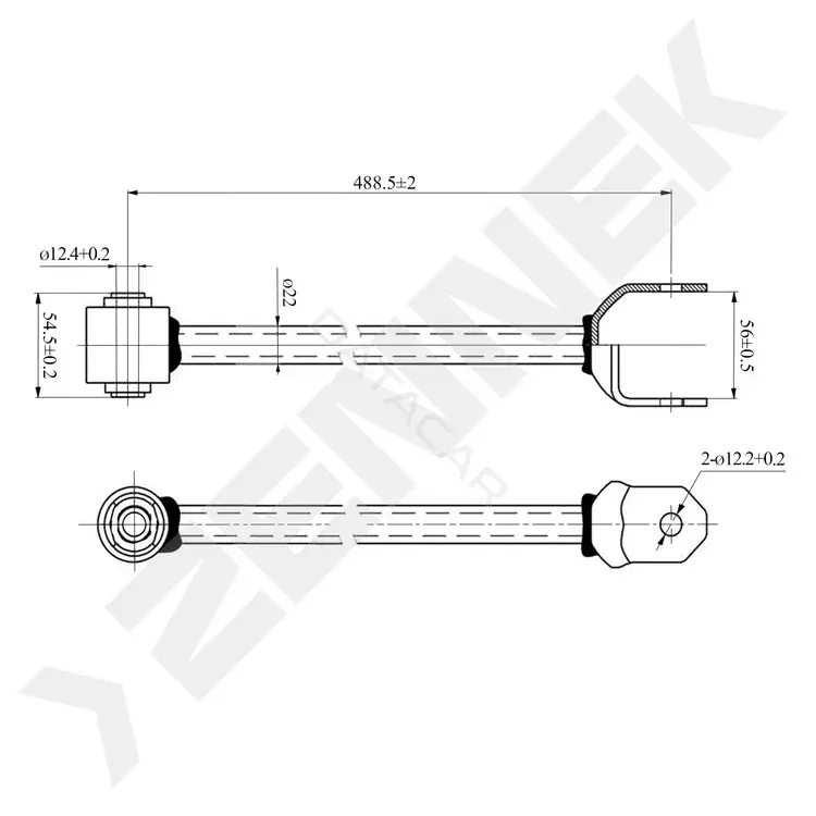 Рычаги ZENNEK DCA0275