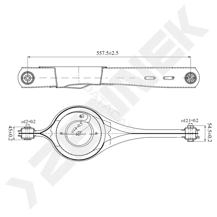 Рычаги ZENNEK DCA0283