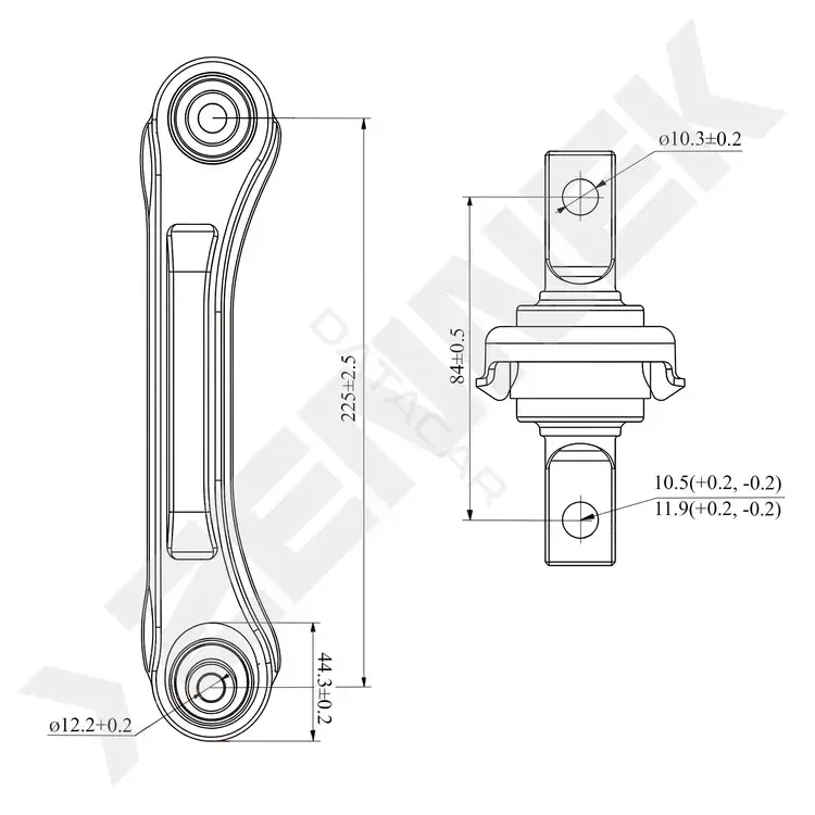 Рычаги ZENNEK DCA0284