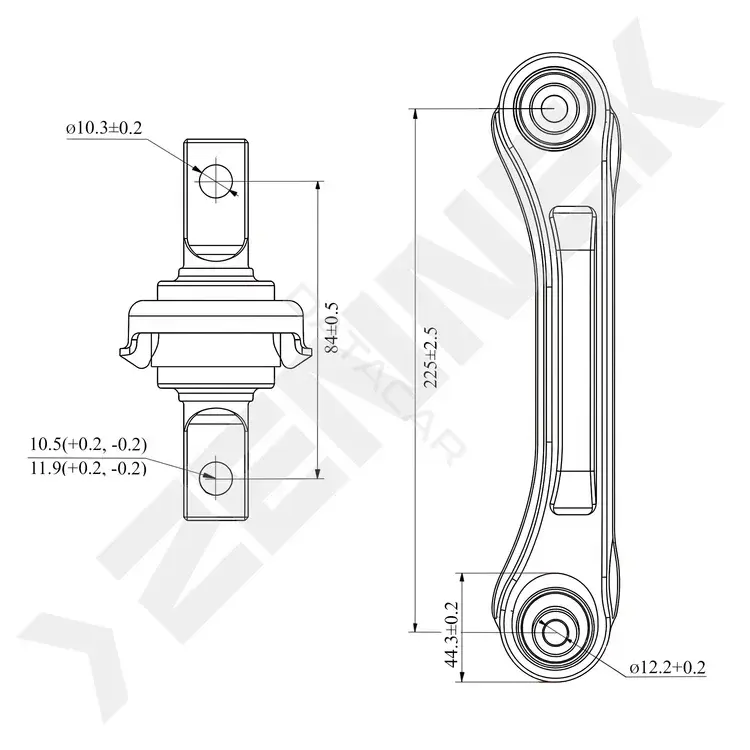 Рычаги ZENNEK DCA0285