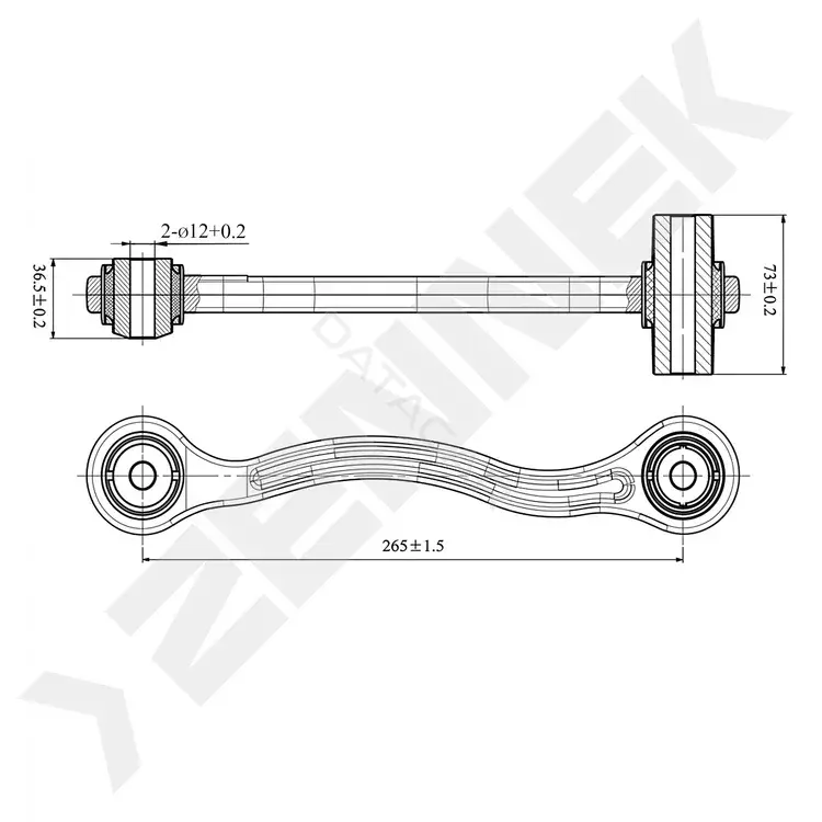 Рычаги ZENNEK DCA0304