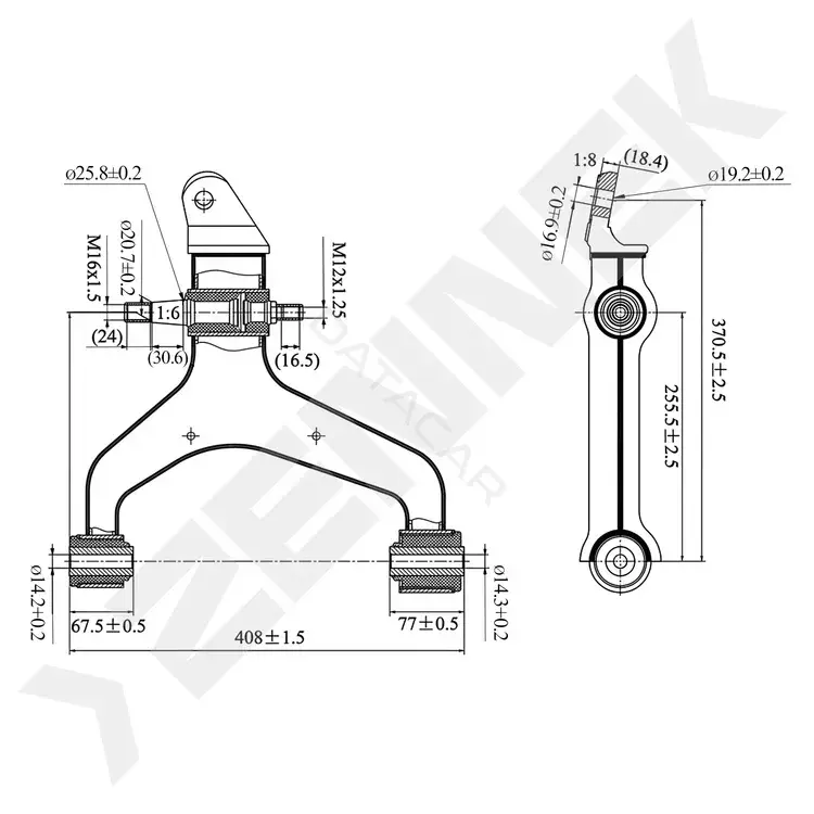 Рычаги ZENNEK DCA0313