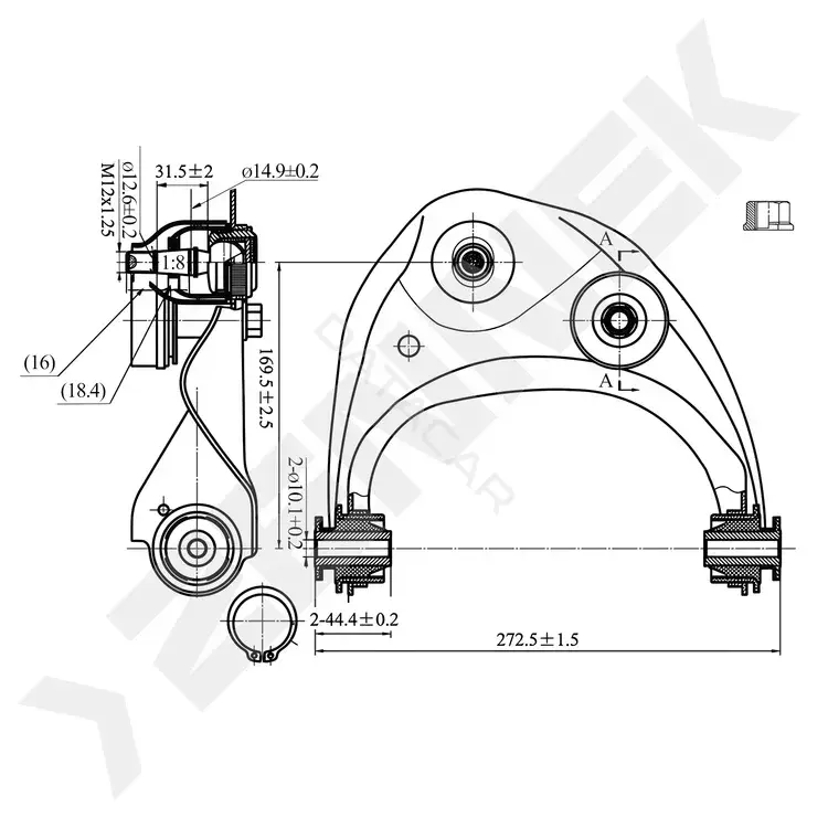 Рычаги ZENNEK DCA0315