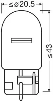 Лампочки OSRAM 7505-2BL