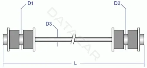 Стойки стабилизатора MOOG FD-LS-0122