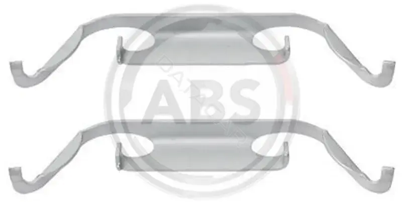 Ремкомплект тормозных колодок A.B.S. 1222Q