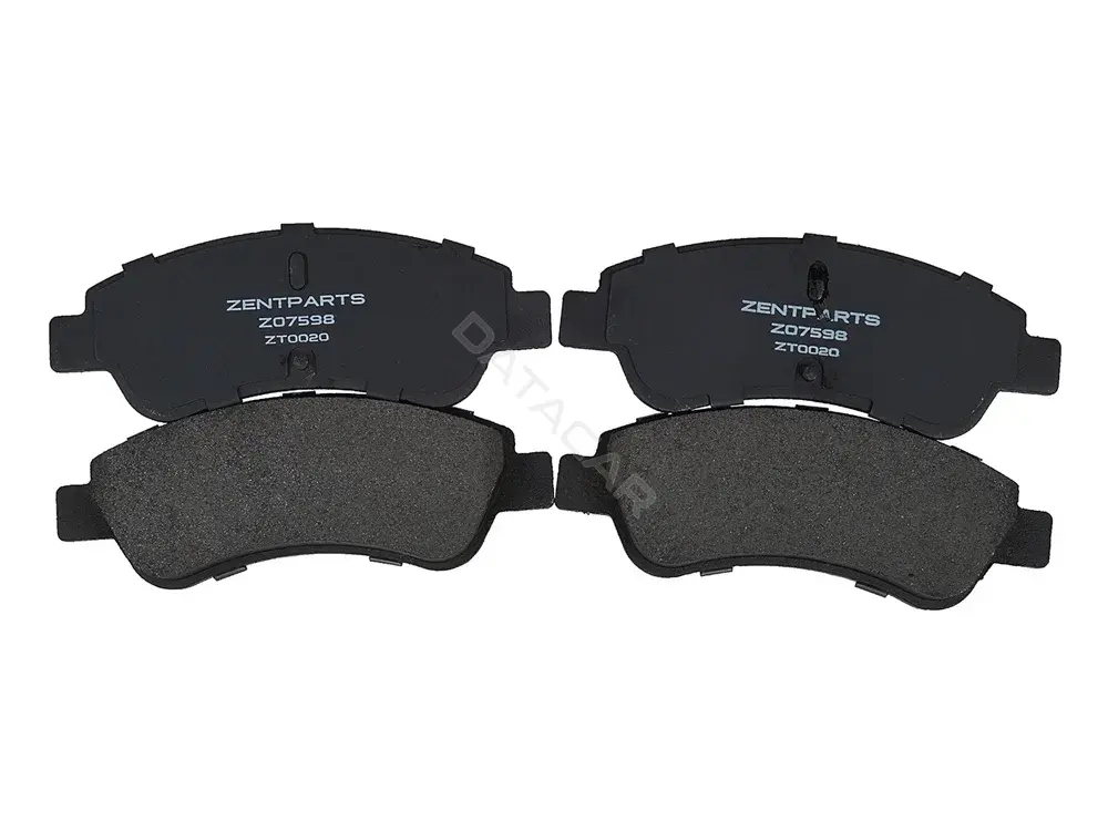 Тормозные колодки ZentParts Z07598