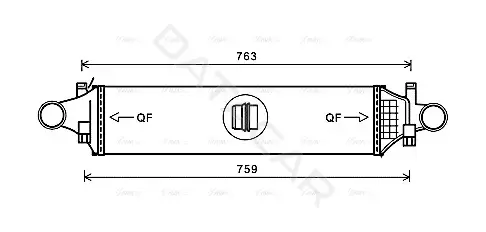 Интеркулер AVA MSA4659