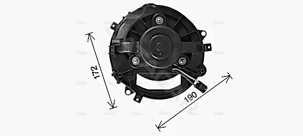 Моторчик печки AVA AI8445