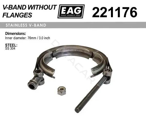 Хомут глушителя EAG 221176