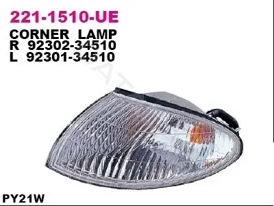 Поворотник DEPO 221-1510R-UE