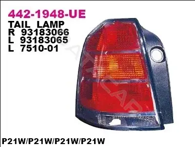 Задние фонари DEPO 442-1948L-UE