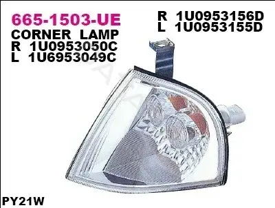 Поворотник DEPO 665-1503R-UE