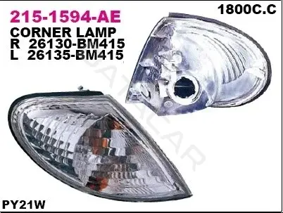 Поворотник DEPO 215-1594L-AE