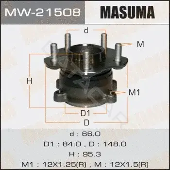 Подшипник ступицы MASUMA MW-21508