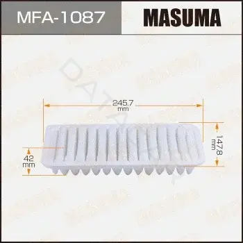 Воздушный фильтр MASUMA MFA-1087