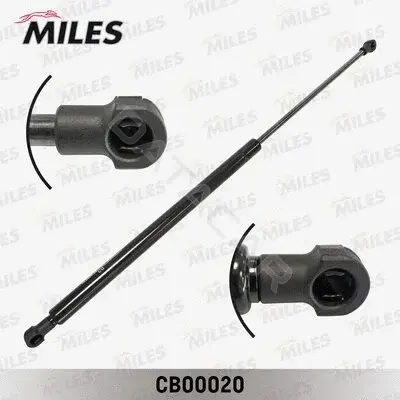 Амортизатор крышки багажника, капота, заднего стекла MILES CB00020