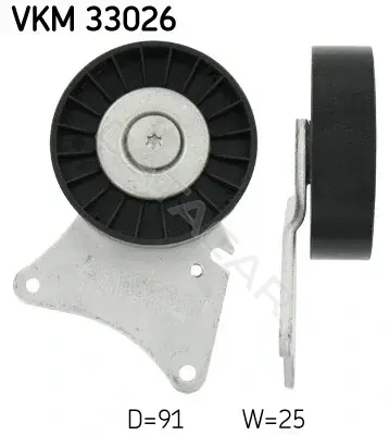 Ролик ремня генератора SKF VKM33026
