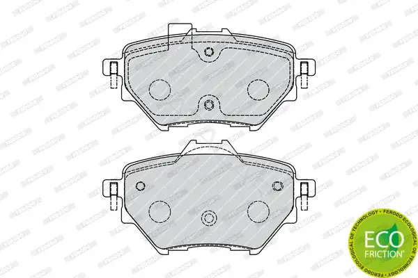 Тормозные колодки FERODO FDB4680