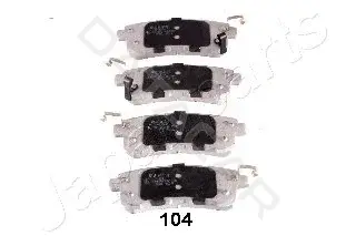 Тормозные колодки JAPANPARTS PP-104AF
