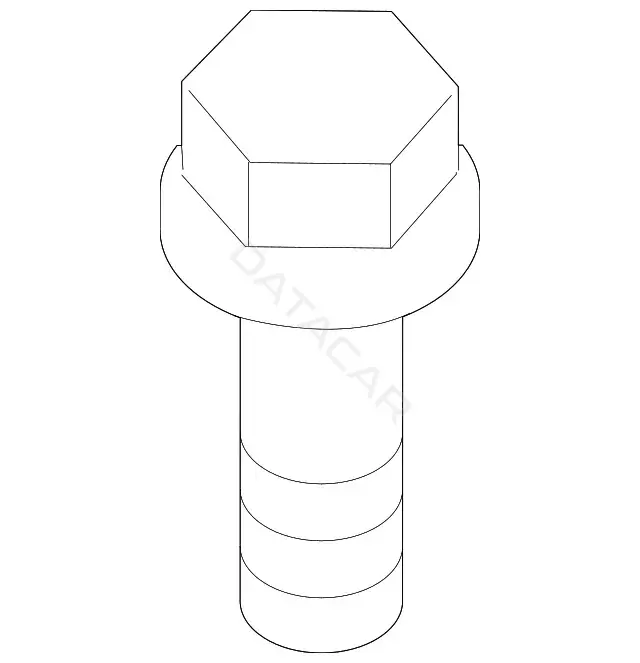 Болт подвески MITSUBISHI MB268795