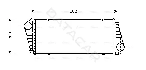 Интеркулер AVA MSA4217