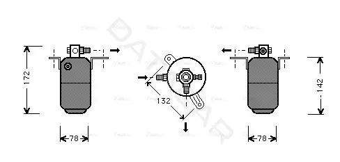Осушитель кондиционера AVA MSD005