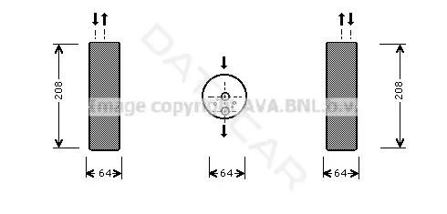 Осушитель кондиционера AVA MSD053