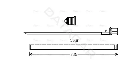 Осушитель кондиционера AVA MSD601