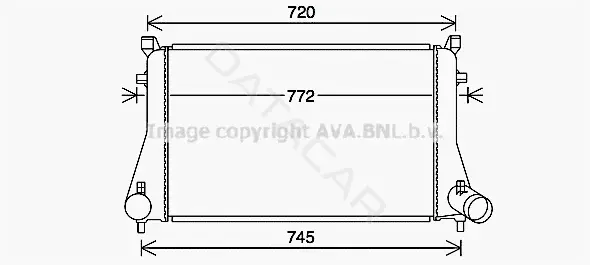 Интеркулер AVA VN4403