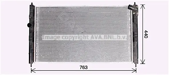 Радиатор охлаждения AVA MT2276