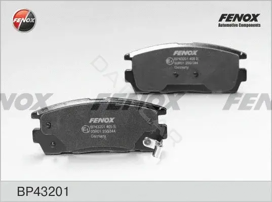 Тормозные колодки FENOX BP43201