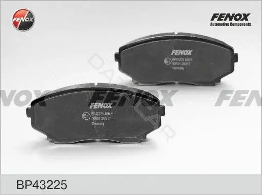 Тормозные колодки FENOX BP43225
