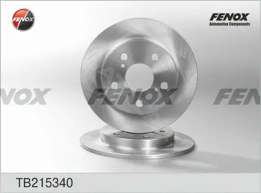 Тормозные диски FENOX TB215340