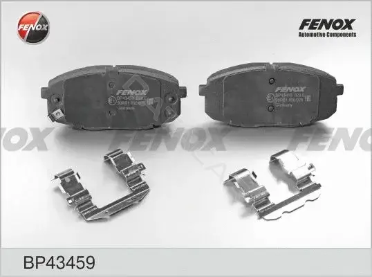 Тормозные колодки FENOX BP43459