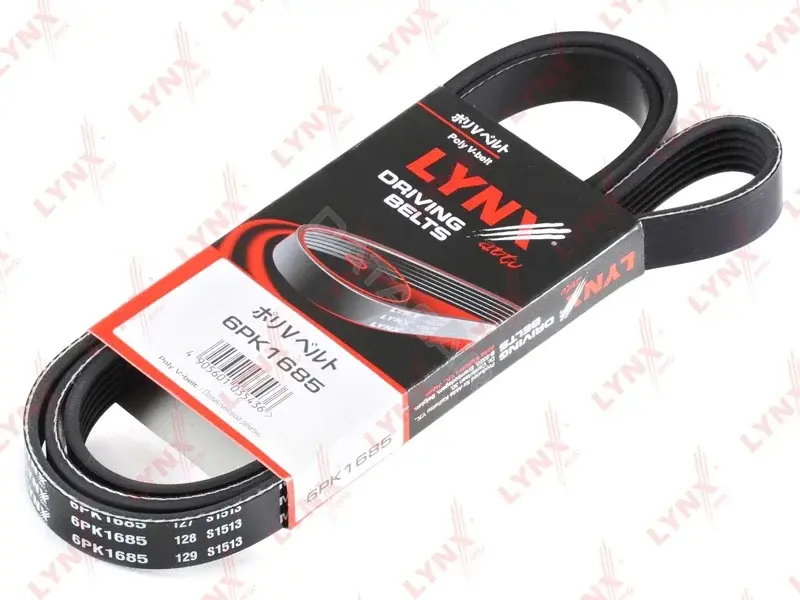 Ремень ручейковый LYNXAUTO 6PK1685