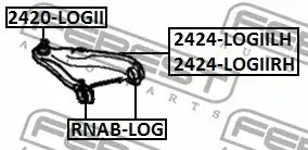 Рычаги FEBEST 2424-LOGIILH