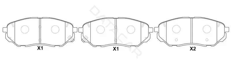 Тормозные колодки SB NAGAMOCHI BP13002
