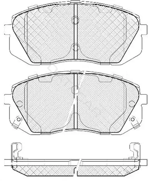 Тормозные колодки SB NAGAMOCHI BP13052