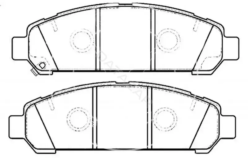 Тормозные колодки SB NAGAMOCHI BP21003